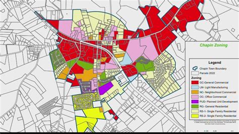 Chapin talks revisions to zoning map for planned growth in town | wltx.com