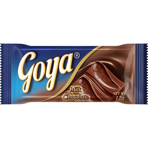 Goya Bar Milk Chocolate | 12g | Chocolate & Confectionary | Walter Mart