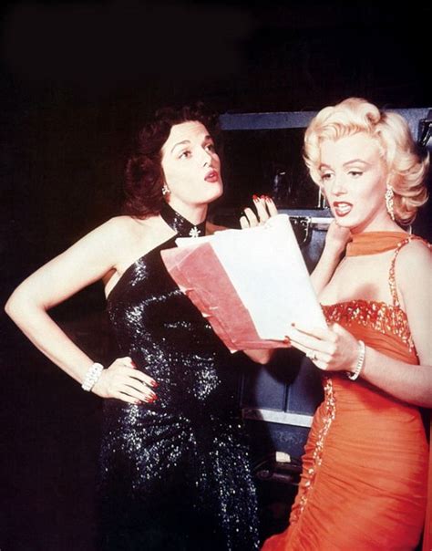 Detrás de las Cámaras: Fotografías de Marilyn Monroe y Jane Russell en ...