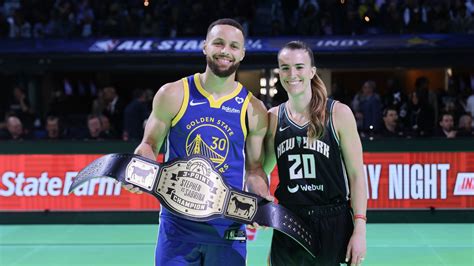 Steph Curry Wins Three-Point Contest Against WNBA's Sabrina Ionescu ...