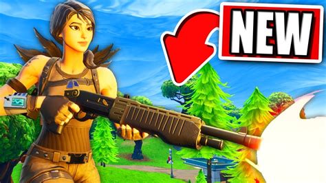 FORTNITE *NEW* Legendary Pump Shotgun Gameplay! (Fortnite: Battle ...