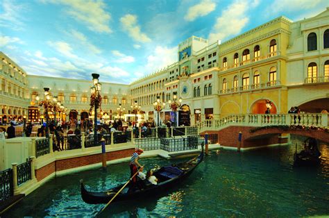 Gondola Ride at the Venetian Hotel and Casino