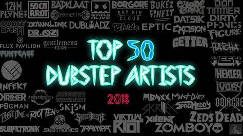 [Top 50] Dubstep Artists/DJs | No. 1-10 | 2018 HD - YouTube