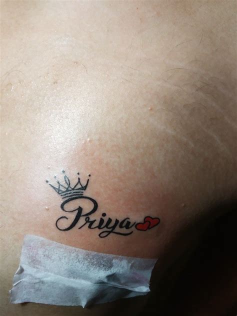 Priya name tattoo images | statement