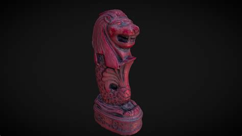 Merlion Statue - 3D model by Bex (@bexfx) [e8b9aba] - Sketchfab