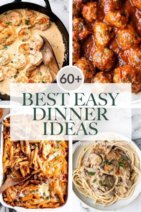 BEST QUICK AND EASY DINNER IDEAS