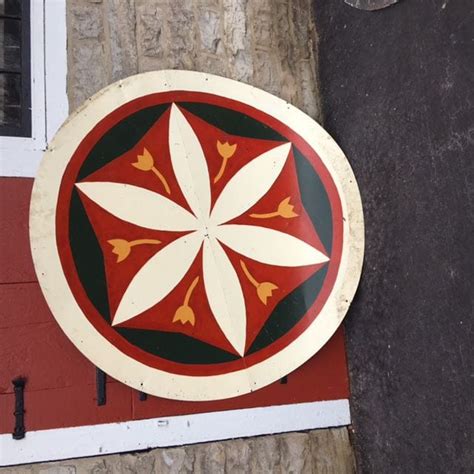 Historic Barn's Lost Hex Signs Restored - Delaware County Historical ...