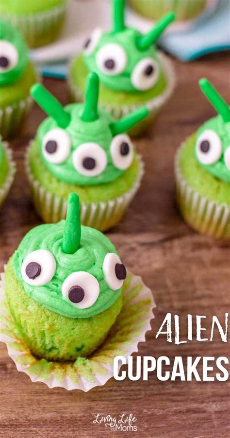 Wacky Alien Cupcakes Recipe