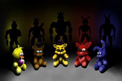 Animatronics Fnaf 4 by StimDreik on DeviantArt