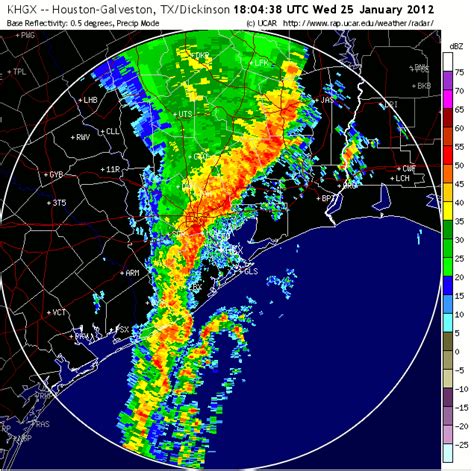 A squall line over Texas as seen by VIIRS | JPSS (SNPP and NOAA-20)