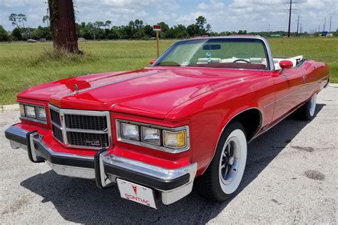 No Reserve: 1975 Pontiac Grand Ville Brougham Convertible 455 for sale ...