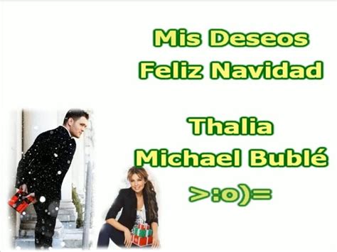 Karaoke Feliz Navidad al estilo de Michael Bublé y Thalia Chords - Chordify