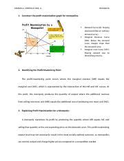 Understanding Profit Maximization for Monopolies: Graphs and | Course Hero