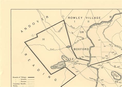 Index to Map of Salem Village