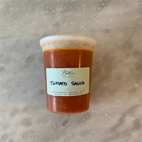 Frozen Tomato Sauce – Butter Baked Goods