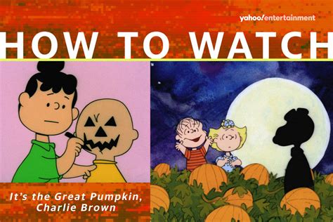 Where's the Great Pumpkin, Charlie Brown? How to watch your favorite ...