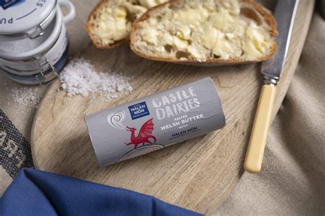 Castle Dairies and Halen Môn team up for new Welsh Butter roll