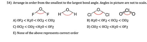 Solved 54) Arrange in order from the smallest to the largest | Chegg.com