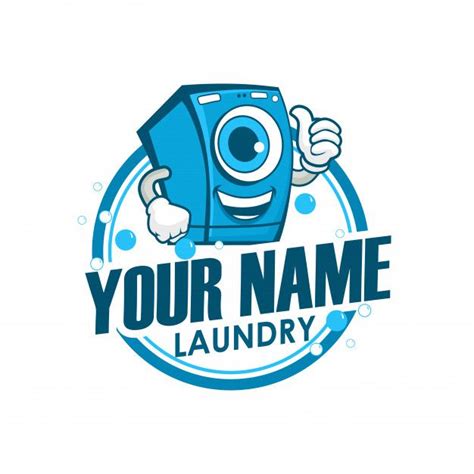 Laundry logo design Premium Vector | Premium Vector #Freepik #vector # ...