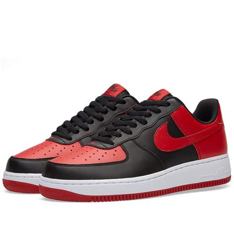 Nike Air Force 1 Black, Gym Red & White | END. (UK)