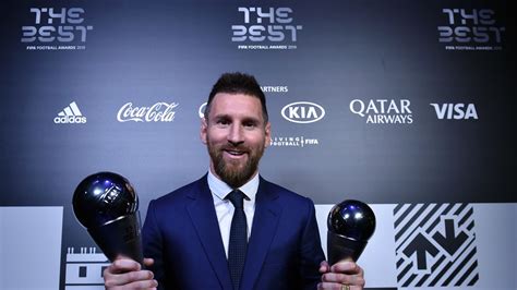 Lionel Messi wins FIFA award for best men's player | Football News ...