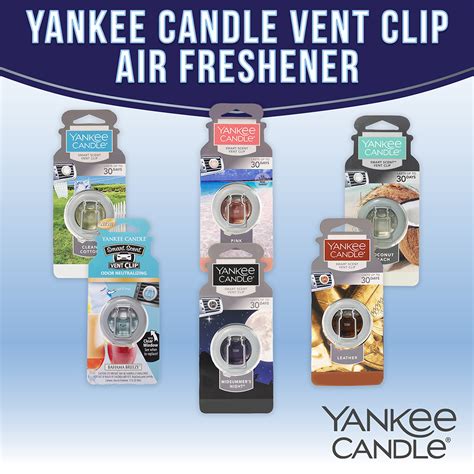 Yankee Candle Paper Air Fresheners for Car Wash Retail Stores