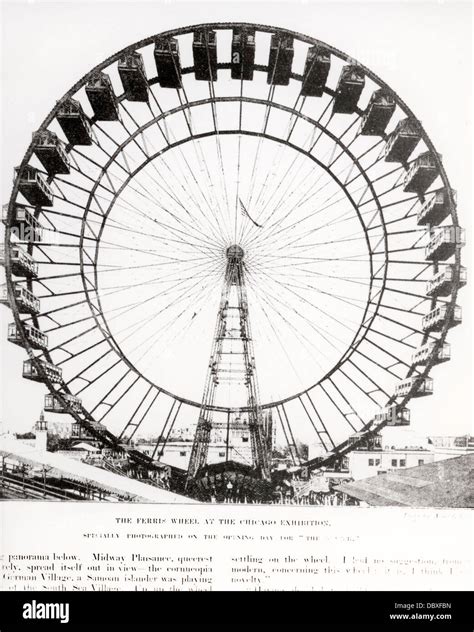 1890s 1893 CHICAGO WORLDS FAIR FERRIS WHEEL COLUMBIAN EXPOSITION ...