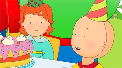 Happy Birthday Rosie! | Caillou New Adventures | Cartoons for Kids ...