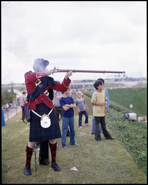 [Man Shooting Musket] - Side 1 of 1 - The Portal to Texas History