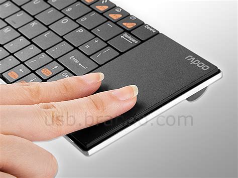 Rapoo E2700 Wireless Multi-Media Touchpad Keyboard