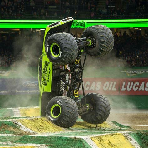 Gas Monkey Garage monster truck performing at #MonsterJam