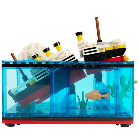 Buy PYPIBAWLY Titanic Sink and Break in Half Toy Building Blocks ...