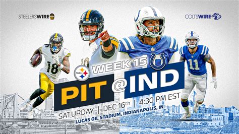 Colts vs. Steelers: How to watch, stream, listen in Week 15 - Yahoo Sports