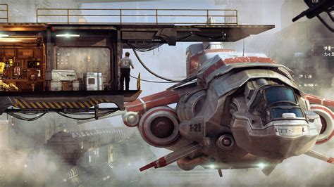 The Future | Spaceship art, Concept art world, Sci fi concept art