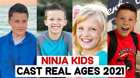 Ninja Kids TV Members | Cast Real Ages and Real Names 2021 |RW Facts ...