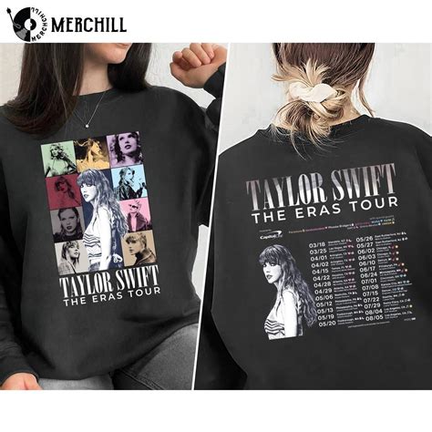 Taylor The Eras Two Sides Sweatshirt, The Eras Tour Vintage | Taylor ...