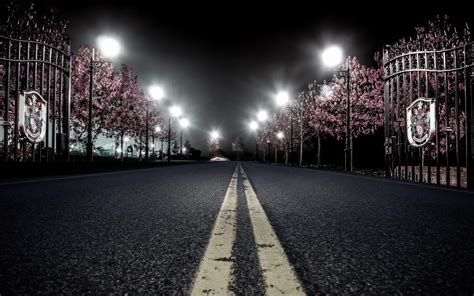 Night Road Wallpapers - Wallpaper Cave