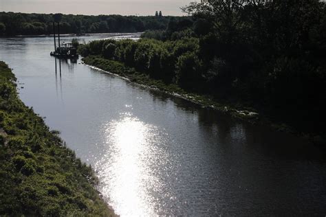 The Vistula river in Warsaw. Poland. | River, Warsaw, Poland