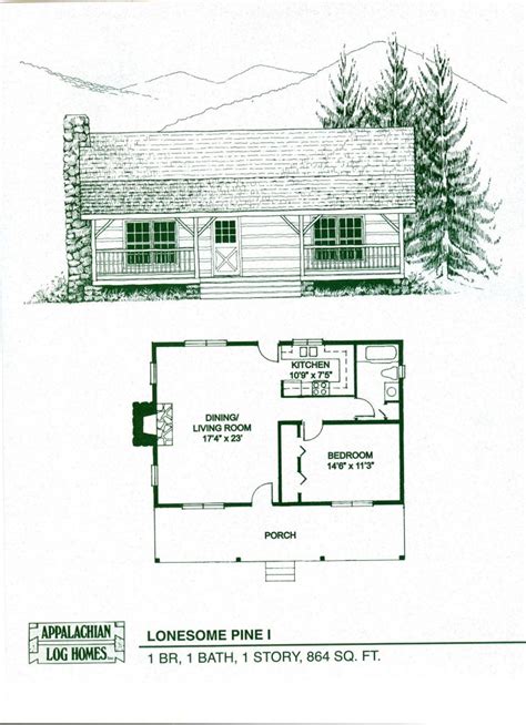 New 1 Bedroom Log Cabin Floor Plans - New Home Plans Design