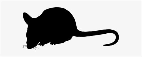 Mouse Silhouette Sidewasy, Mouse Clip Art Silhouette - Mouse Silhouette ...