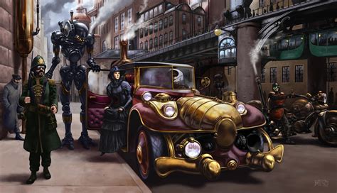 Sci Fi Steampunk Wallpaper Steampunk Images, Steampunk City, Steampunk ...