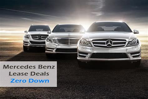 Best Mercedes Benz Lease Deals 0 Down in 2020