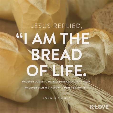 Bible Verses About Jesus Bread Of Life | Images and Photos finder