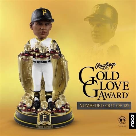 FOCO Releases Roberto Clemente Gold Glove Bobblehead | Pittsburgh ...