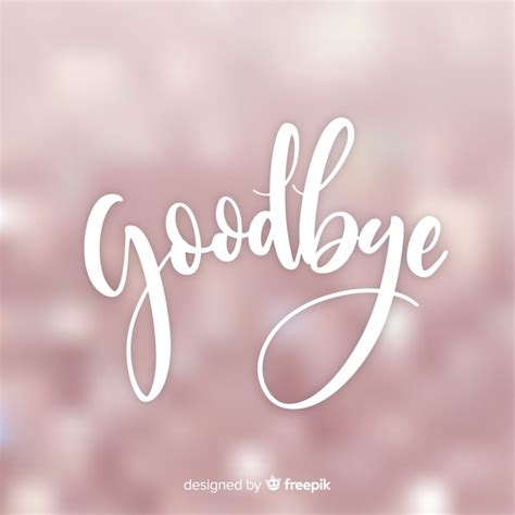 Free Vector | Farewell background