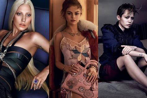 7 Times Pop Stars Posed for High Fashion Campaigns