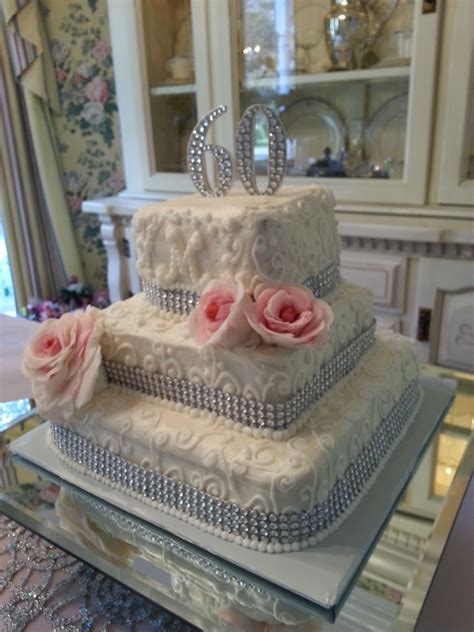 60th Wedding Anniversary | 60 wedding anniversary cake, 60 wedding ...