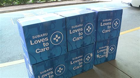 Minooka Subaru's "Love to Care" program donates blankets | wnep.com