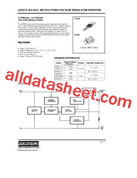 LM7815 Scheda tecnica(PDF) - Fairchild Semiconductor