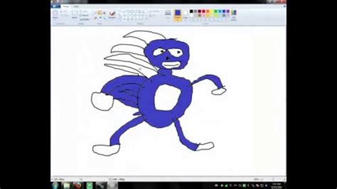 First Ever Sanic Drawing - YouTube